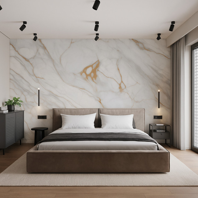 Panel ścienny PCV 5 mm z nadrukiem UV SAMODZIELNY MONTAŻ 120x60 cm  NR8