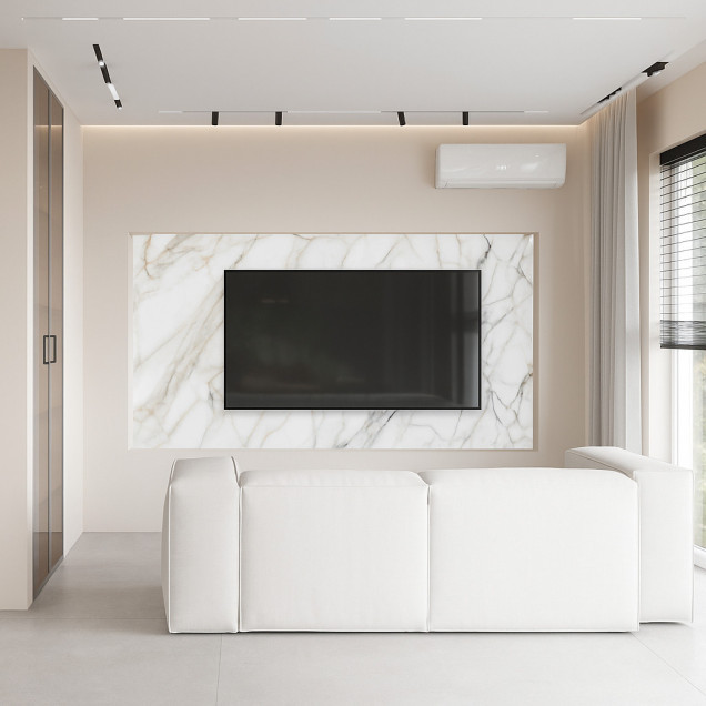 Panel ścienny PCV 5 mm z nadrukiem UV SAMODZIELNY MONTAŻ 120x60 cm  NR4