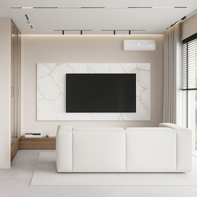 Panel ścienny PCV 5 mm z nadrukiem UV SAMODZIELNY MONTAŻ 120x60 cm  NR15