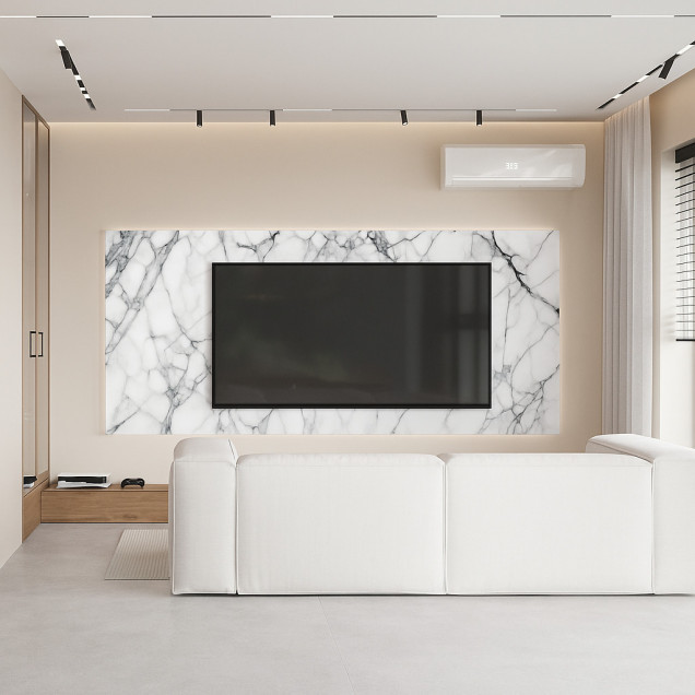 Panel ścienny PCV 5 mm z nadrukiem UV SAMODZIELNY MONTAŻ 120x60 cm  NR3