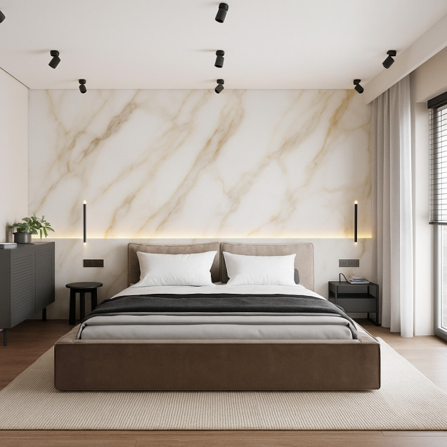 Panel ścienny PCV 5 mm z nadrukiem UV SAMODZIELNY MONTAŻ 120x60 cm  NR4