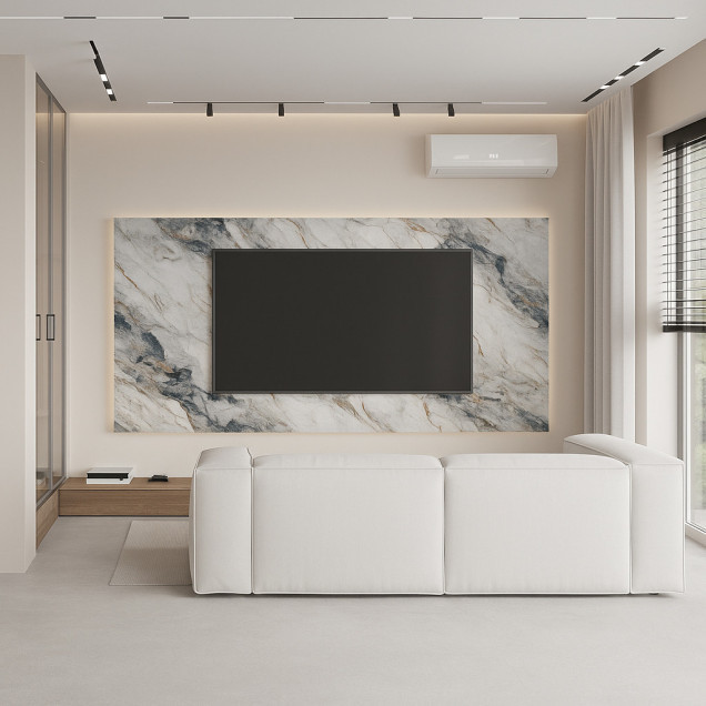 Panel ścienny PCV 5 mm z nadrukiem UV SAMODZIELNY MONTAŻ 120x60 cm  NR14