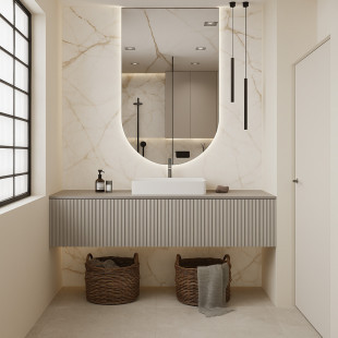 Panel ścienny PCV 5 mm z nadrukiem UV SAMODZIELNY MONTAŻ 120x60 cm  NR17