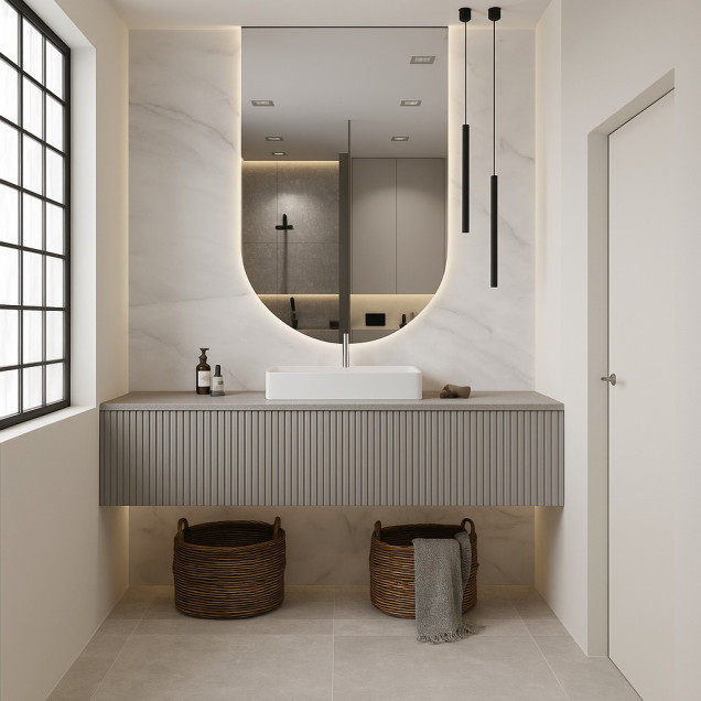 Panel ścienny PCV 5 mm z nadrukiem UV SAMODZIELNY MONTAŻ 120x60 cm  NR20