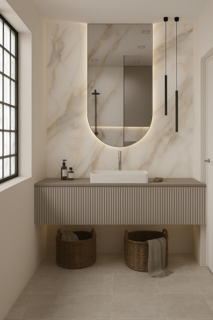 Panel ścienny PCV 5 mm z nadrukiem UV SAMODZIELNY MONTAŻ 120x60 cm  NR4