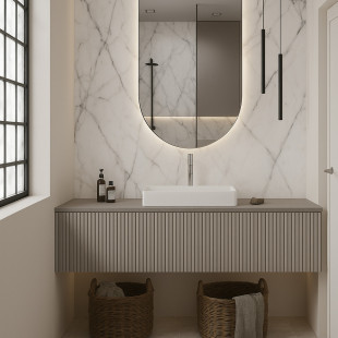 Panel ścienny PCV 5 mm z nadrukiem UV SAMODZIELNY MONTAŻ 120x60 cm  NR3