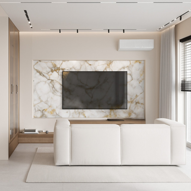 Panel ścienny PCV 5 mm z nadrukiem UV SAMODZIELNY MONTAŻ 120x60 cm  NR7